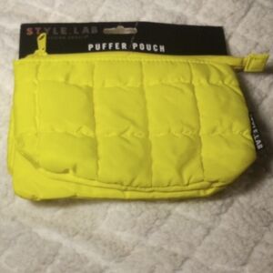 NWT! Style.Lab Puffer Cosmetic Bag